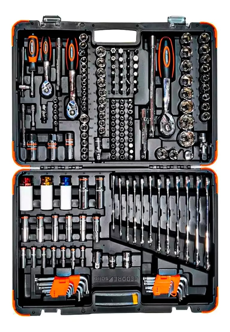 Jogo Oficina Master Maleta Com 178 Ferramentas 5000r Robust