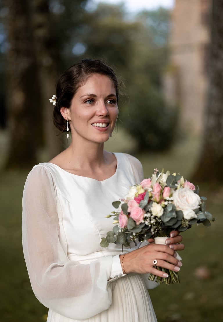Portrait mariée bourges