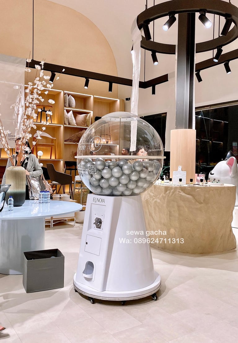 sewa mesin gachapon jumbo jakarta