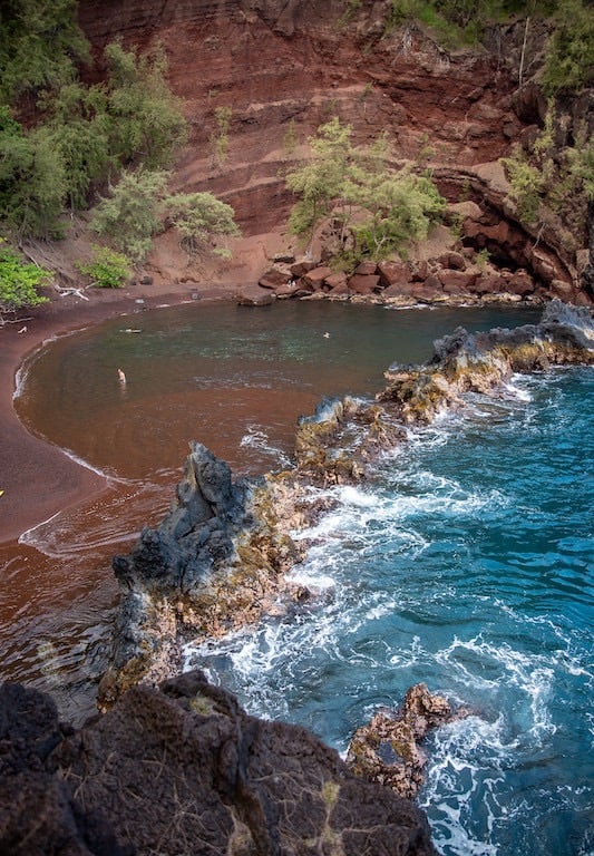 Red Sand Beach Maui Hawai'i