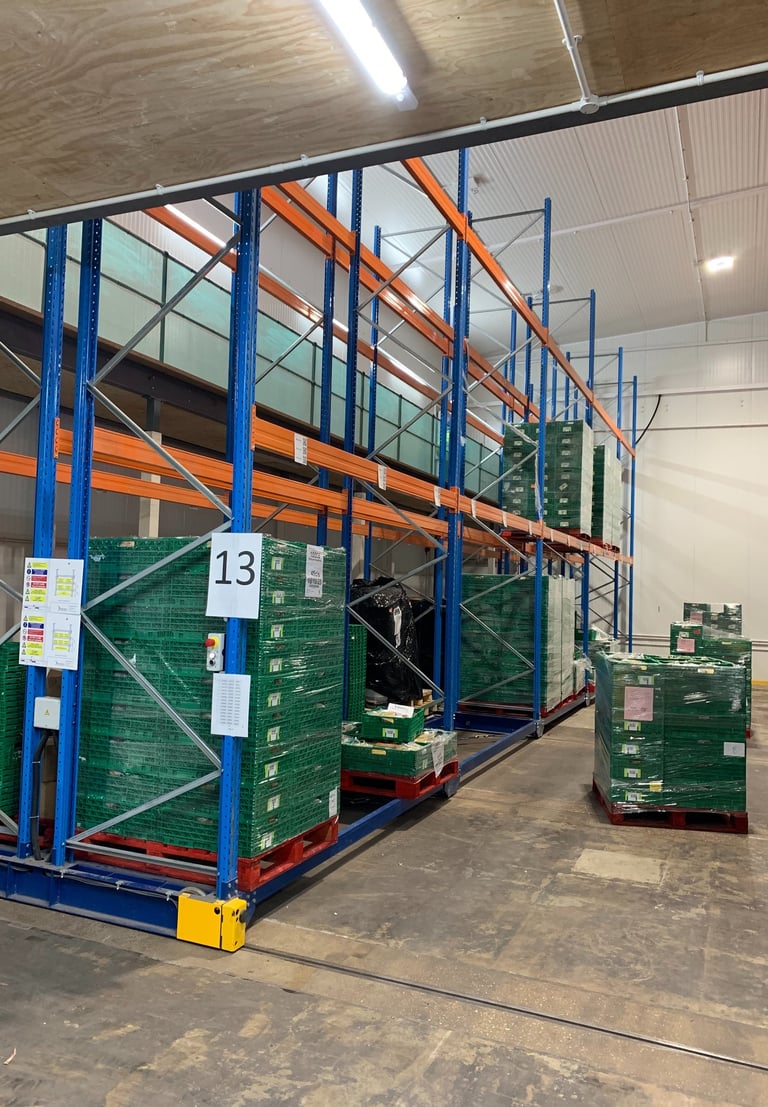 mobile pallet racking