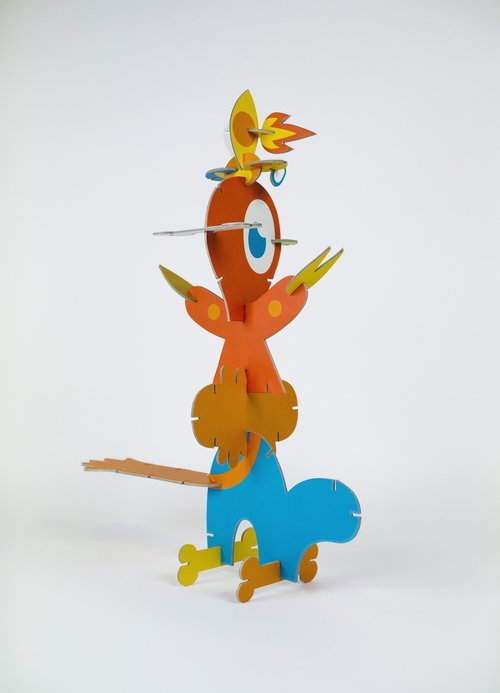 another DIY cardboard sculpture