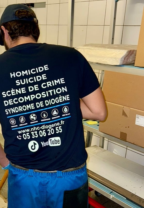 Nettoyage après décès et scène de crime sur Bordeaux