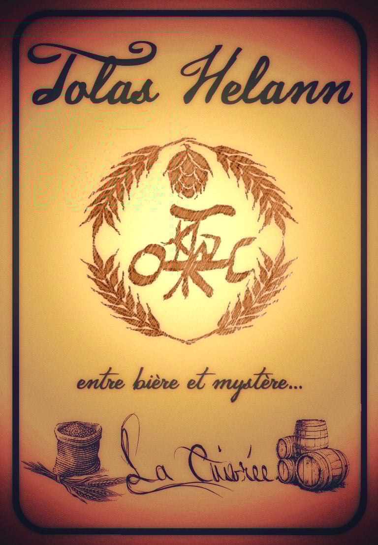 étiquette Tolas Helann Cuivrée
