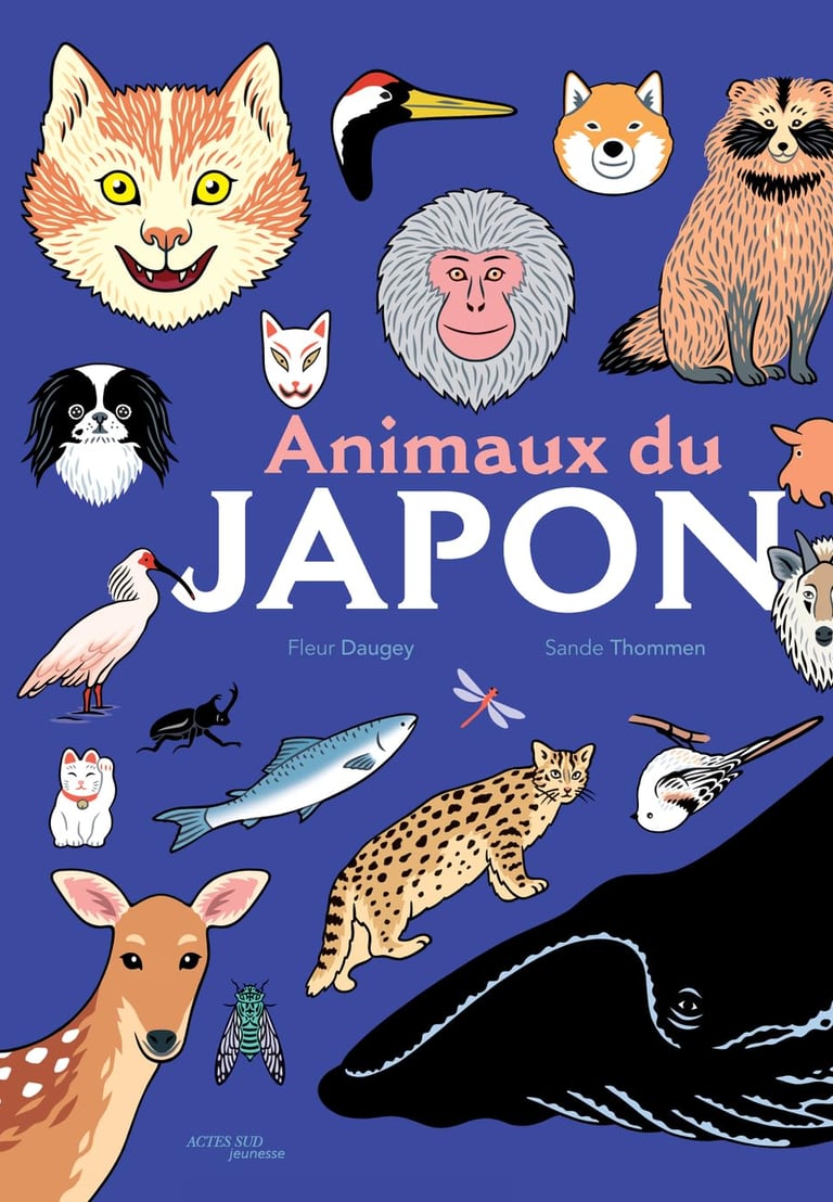 Première de couverture du documentaire Animaux du Japon
