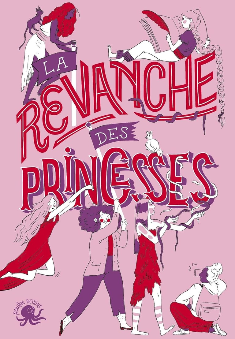 Première de couverture du roman La revanche des princesses