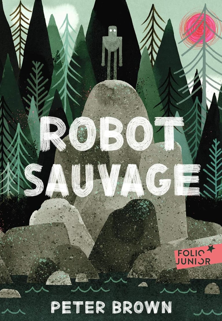 Première de couverture du roman Robot sauvage de Peter Brown