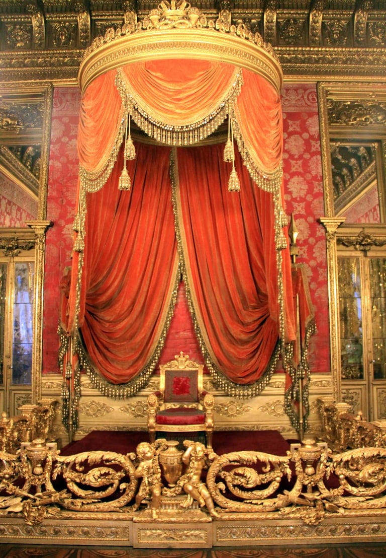 The Throne of Turin's Royal Palace