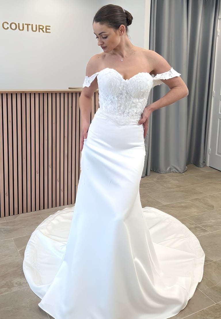 robe de mariée sirène 