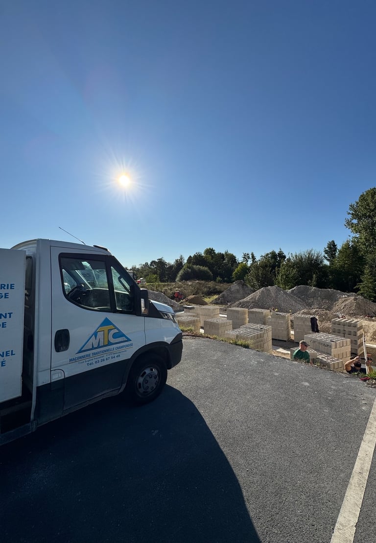 Maçonnerie à Chalons