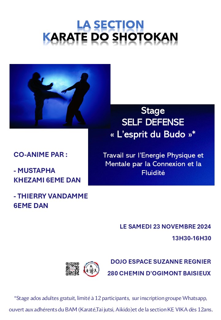 stage karate shotokan baisieux arts martiaux 23 novembre 2024
