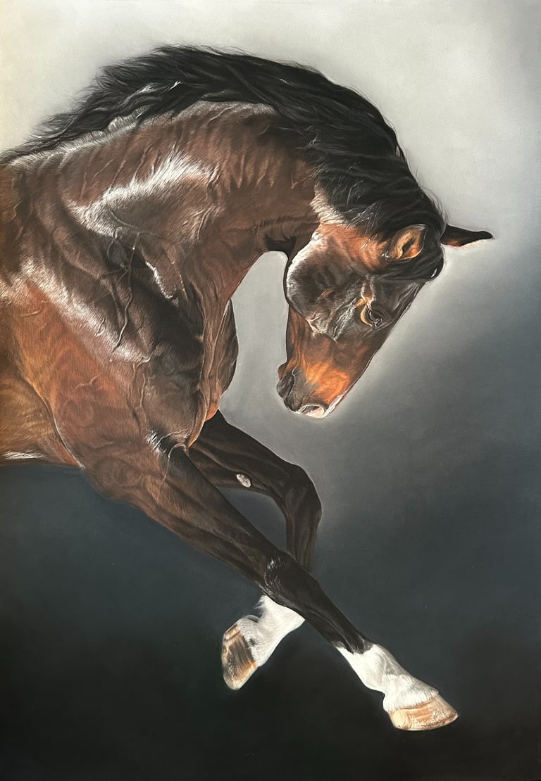Hyperrealistisch Equine art