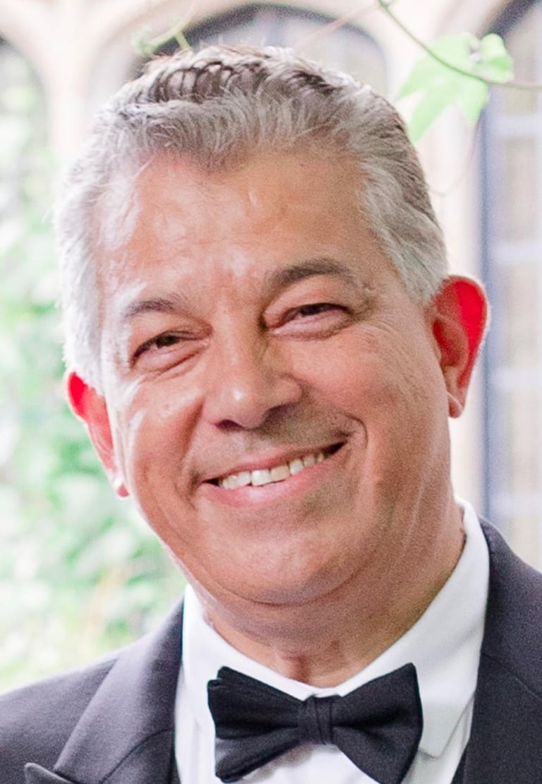 A portrait of trainer Ehab Shakfa