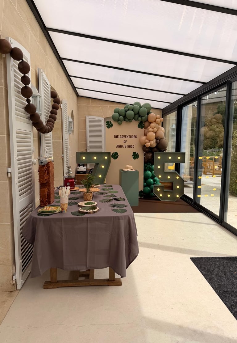 Décoration anniversaire haut de gamme Paris