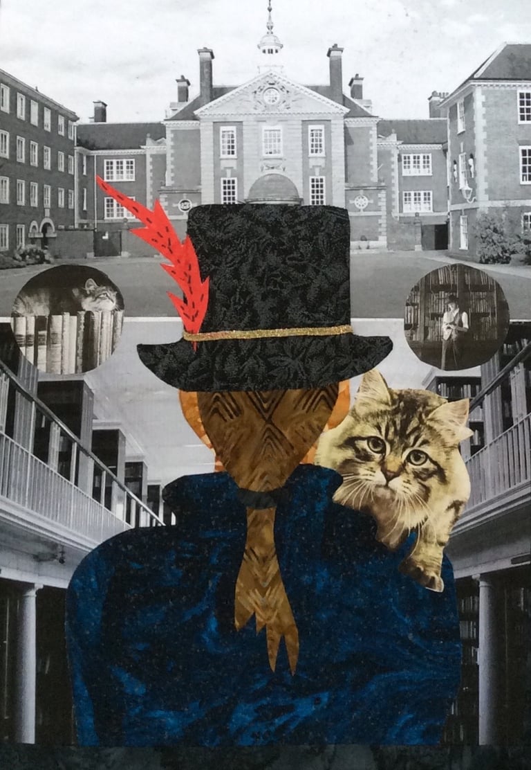 Oxford scholar: illustration in Observatory