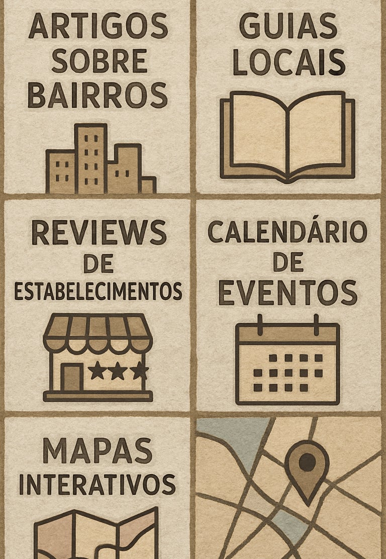 Mosaico-mostrando-diferentes-tipos-conteúdo-local