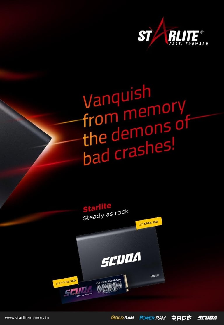 a laptop computer with a red and black background