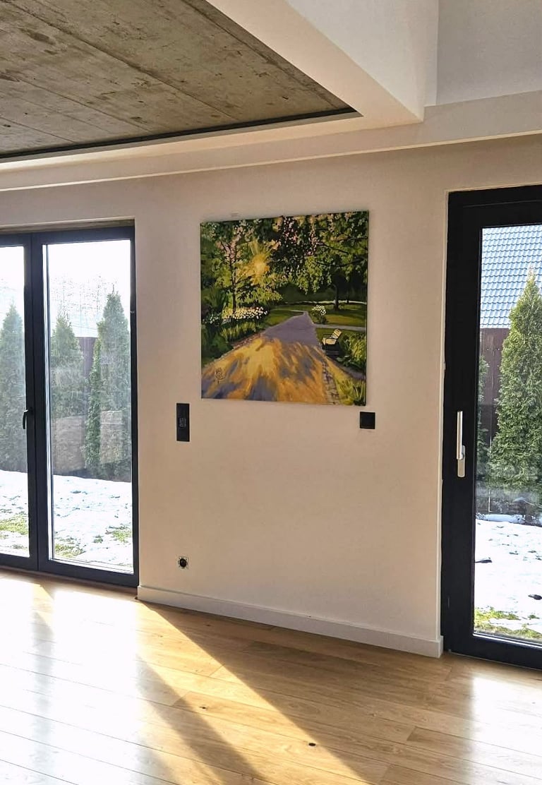 Mag Wilk "Alejka" obraz akrylowy