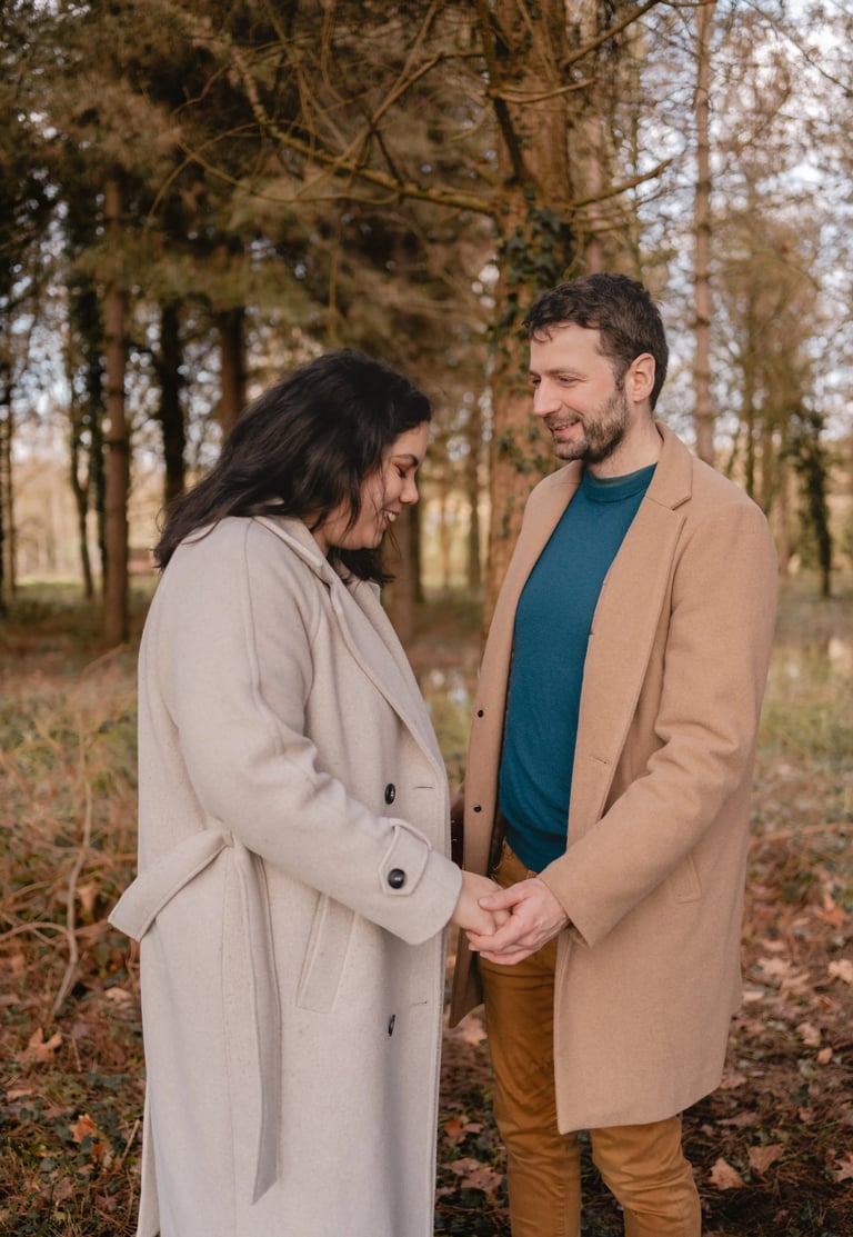 photographie de couple en extérieur à Guichen, Guignen, Baulon, Lassy
