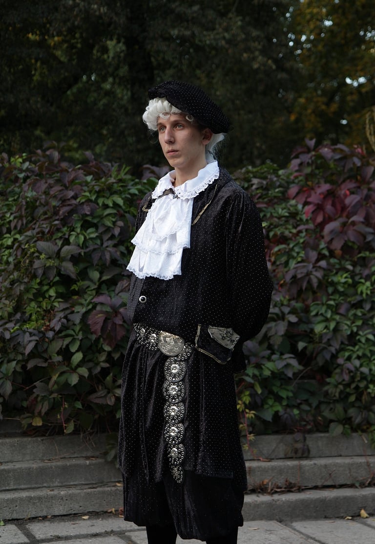 Vyriškas istorinis kostiumas