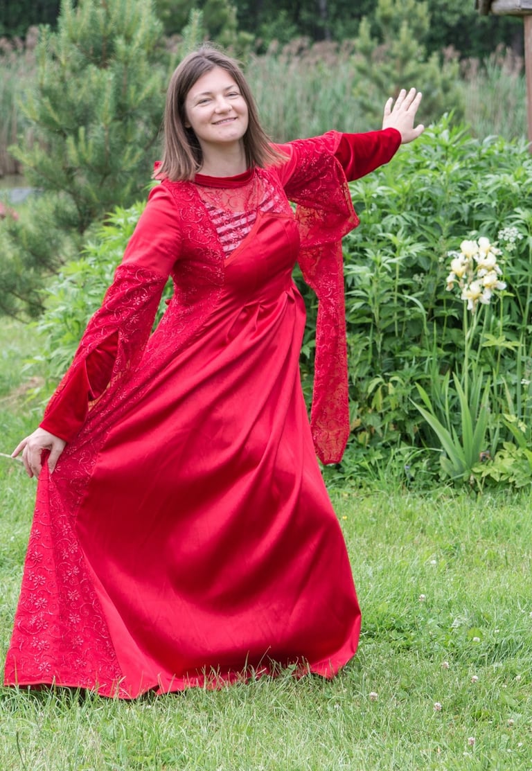 Viduramžių suknelė, viduramžių kostiumas