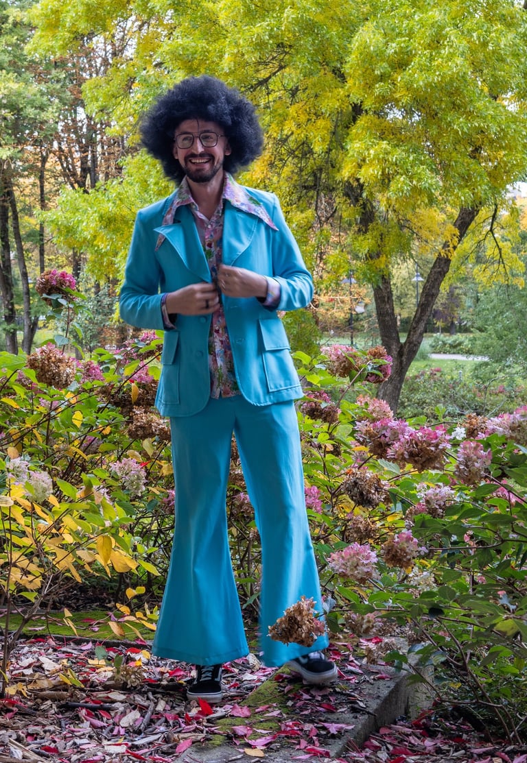 90 -ųjų metų kostiumas,mada