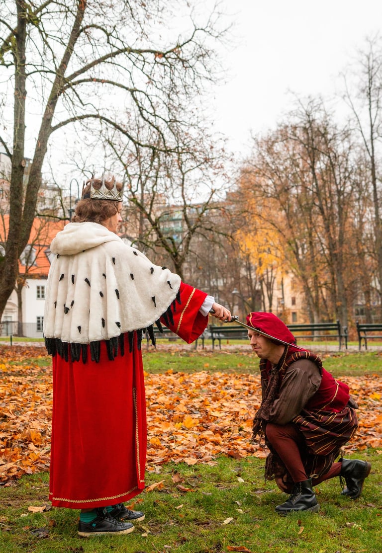 Karaliaus kostiumas, renesanso vyriškas kostiumas