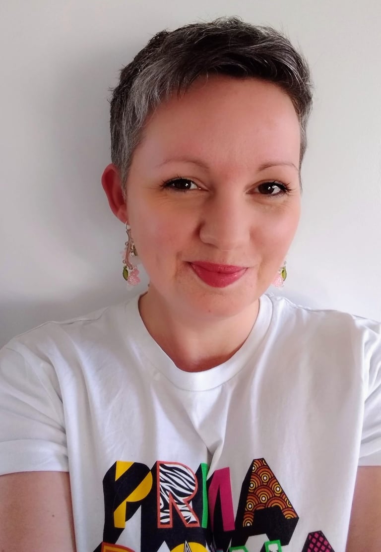 Hi! It's me, smiling at the camera