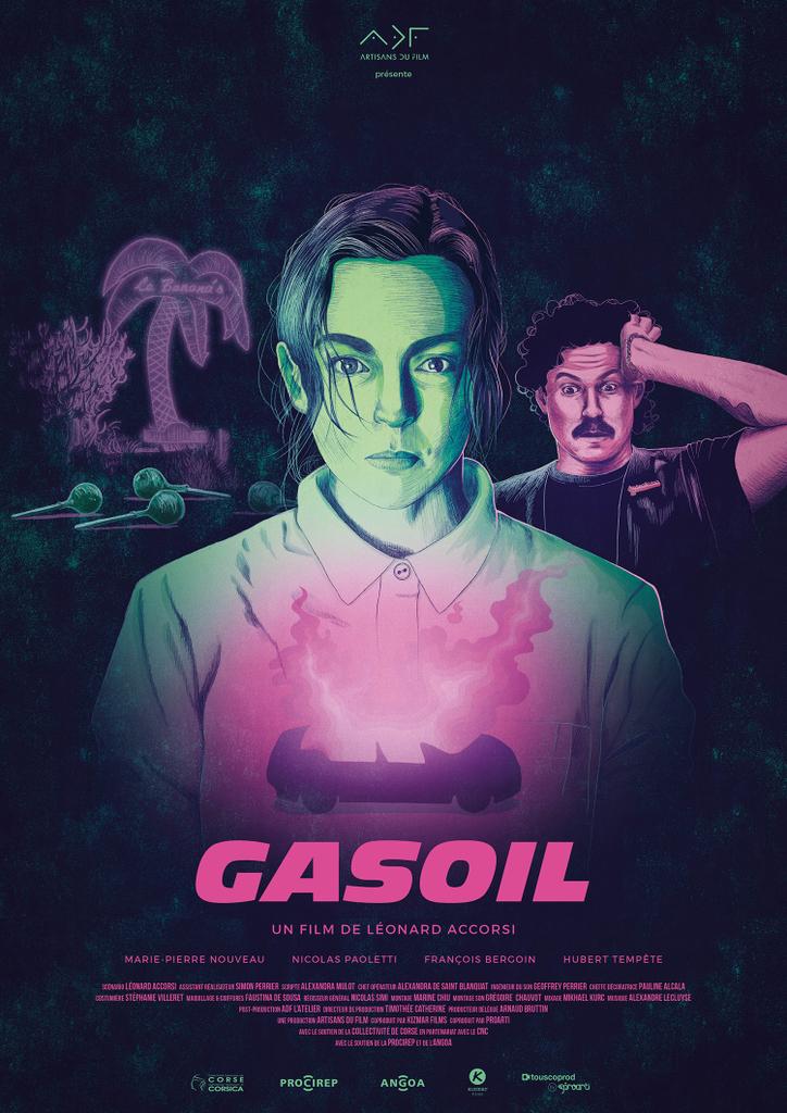 Cinq de Trèfle Productions, Affiche Gasoil de Léonard Accorsi