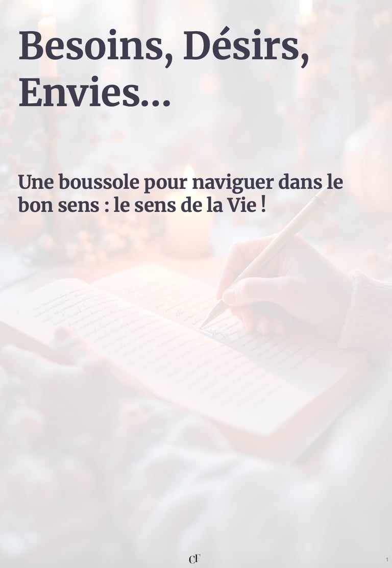 Besoin désirs envie