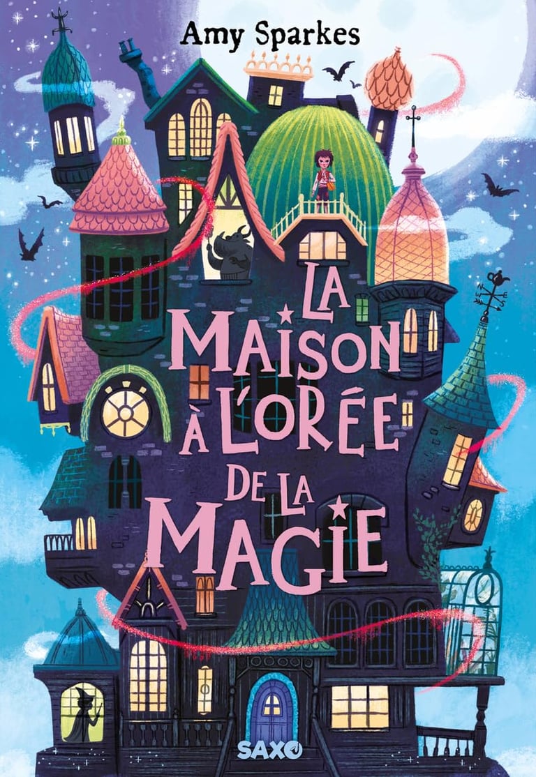 Première de couverture du roman La maison à l'orée de la magie