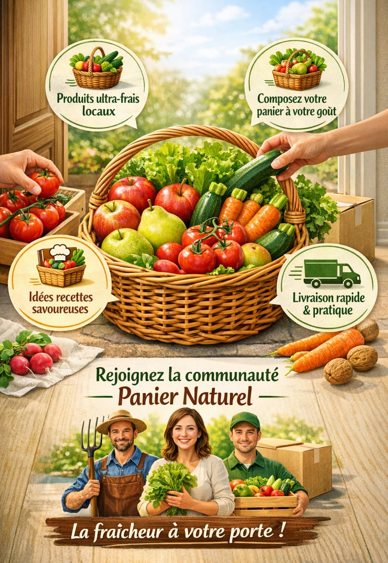 Rejoindre la communauté Panier Naturel – fruits et légumes frais livrés à Nice