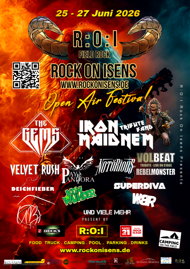 Poster für Rock On Isens 2026
