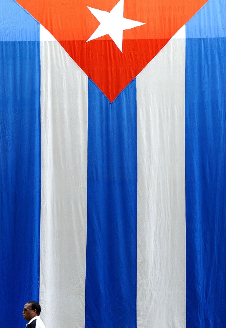 Le drapeau cubain