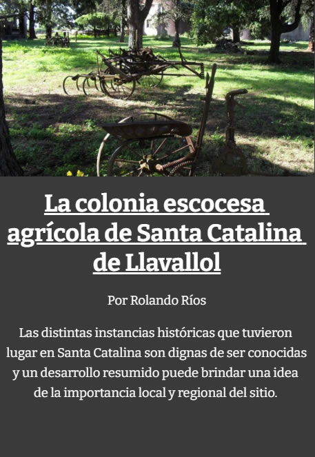 La colonia escocesa de Santa Catalina de Llavallol