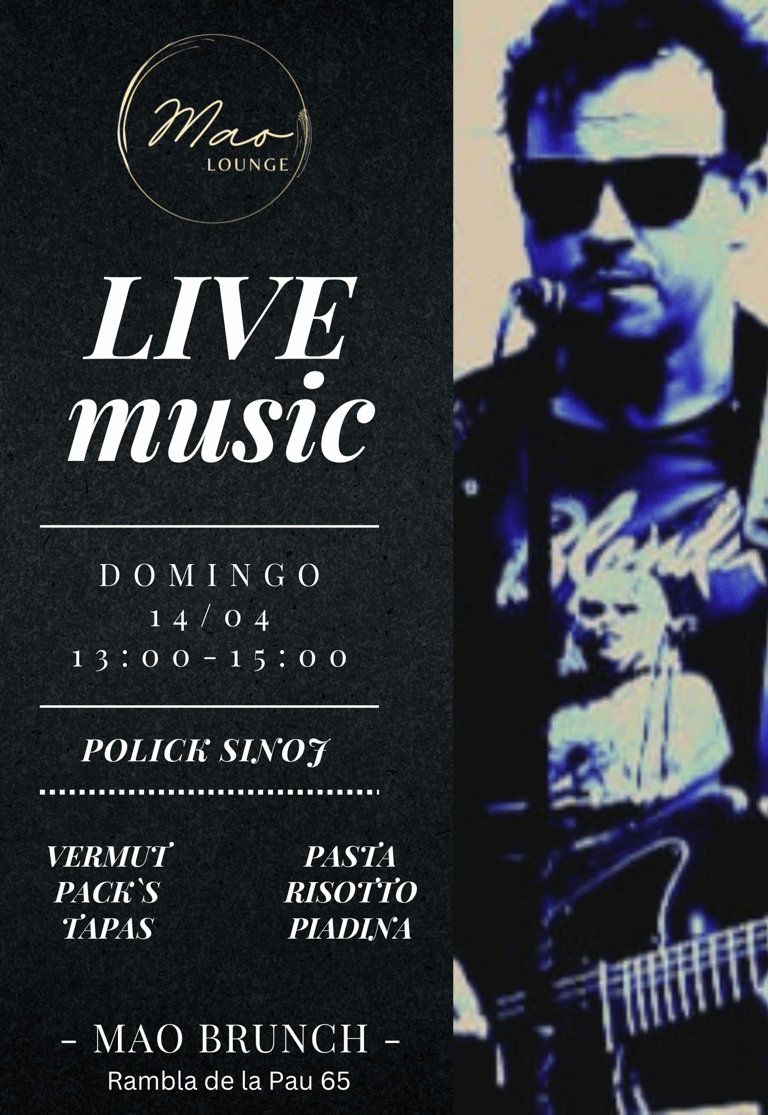 Poster Polick Sinoj MaoLounge