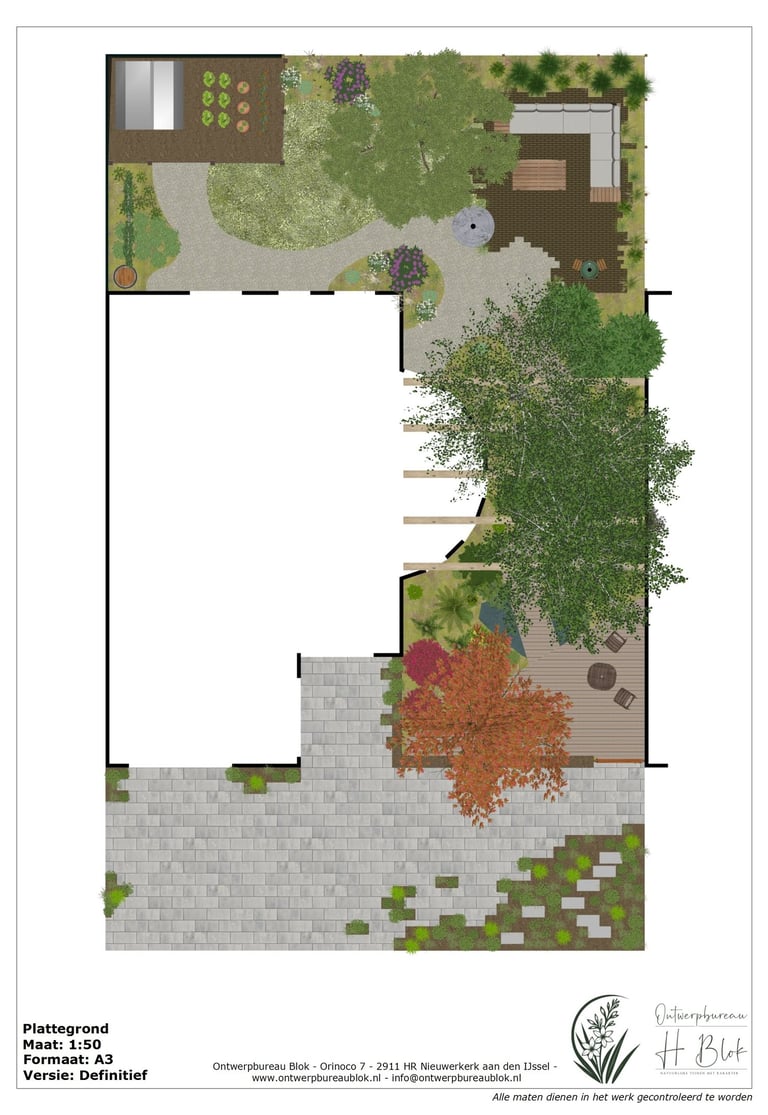 Landelijk ontwerp, Zuid-Holland, Natuurlijke Beplanting