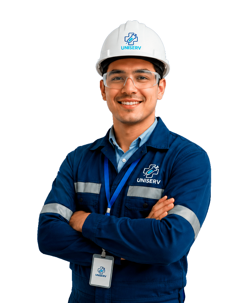 Empleado Uniserv, empleado de salud y seguridad ocupacional