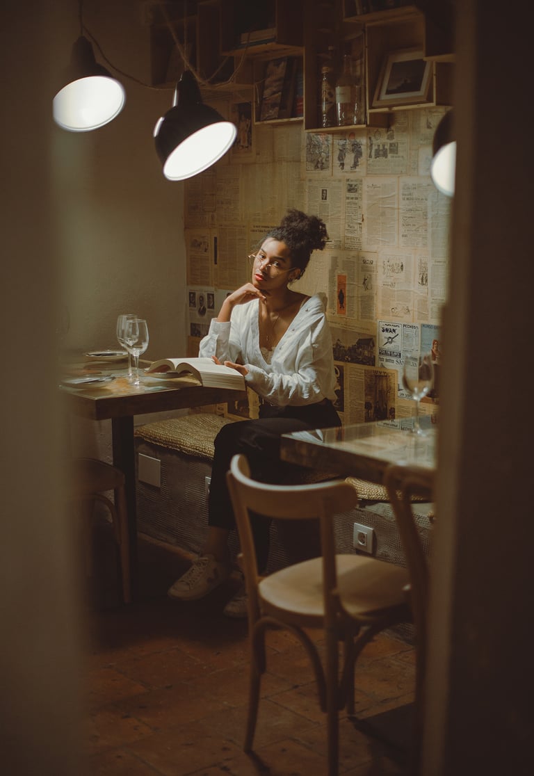 Fotografía de modelo en Espai Quera de Barcelona