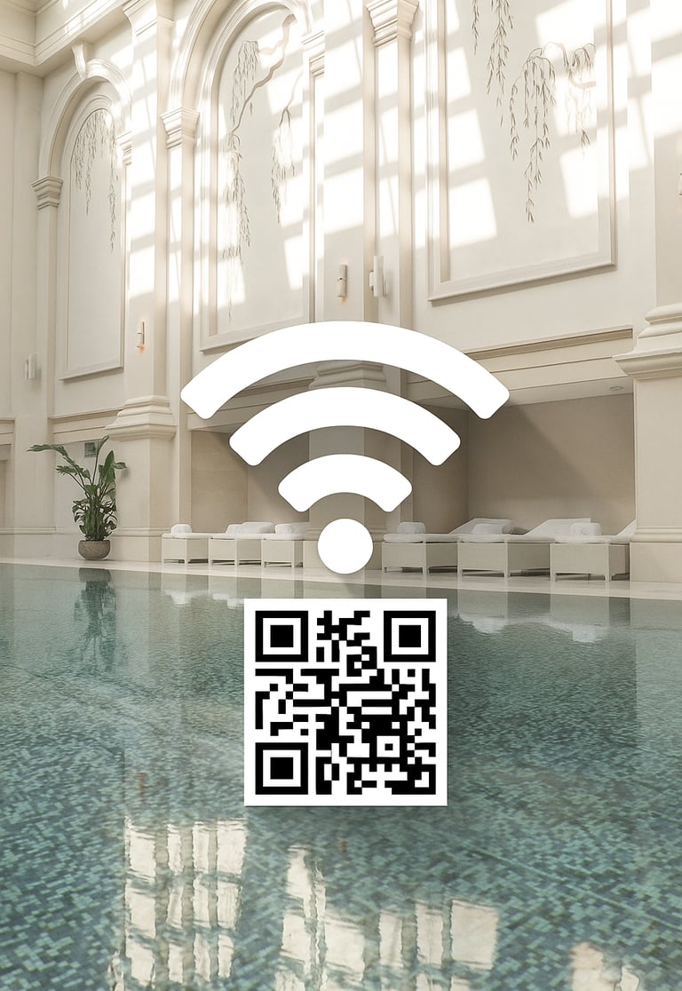 Snabbt och säkert gäst WiFi utan lösenord via QR-kod – Sweden WiFi för hotell , Airbnb, vandrarhem