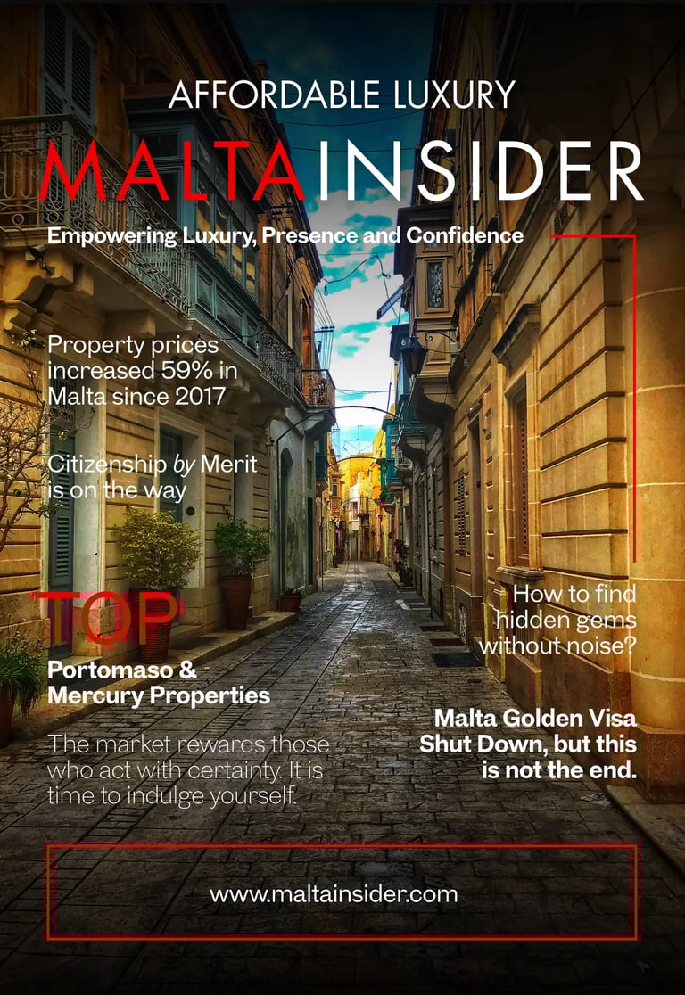 malta insider cover for real estate