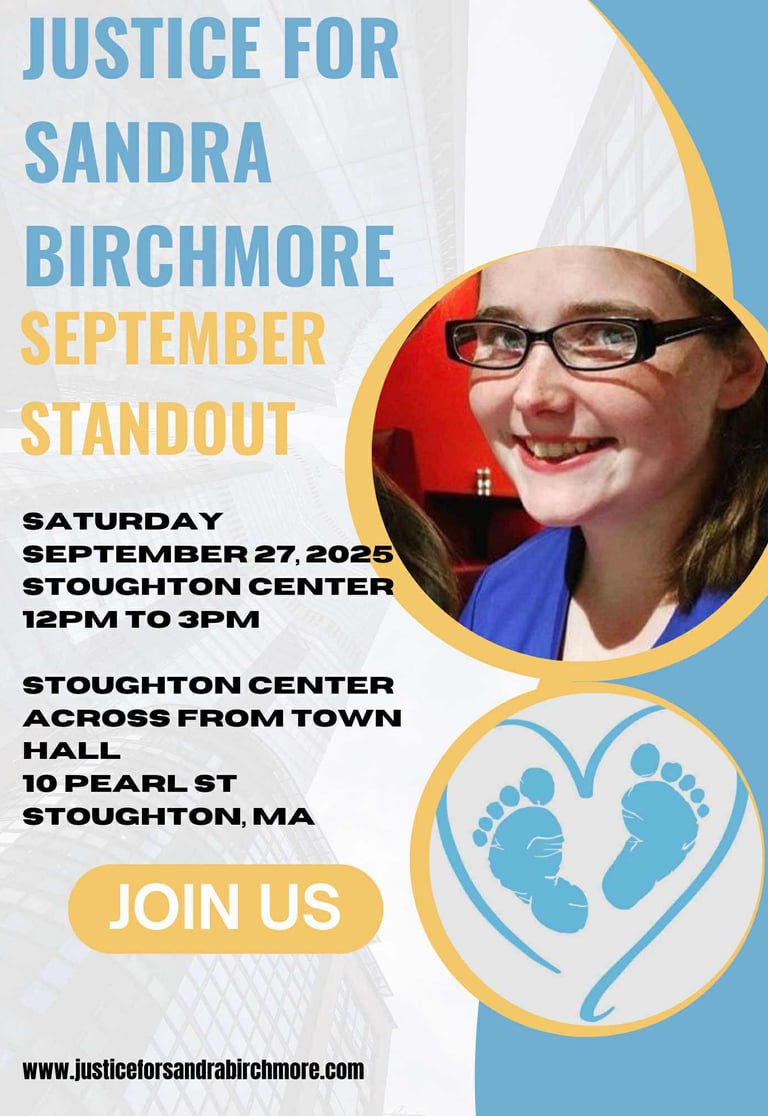 Justice for Sandra Birchmore Events 