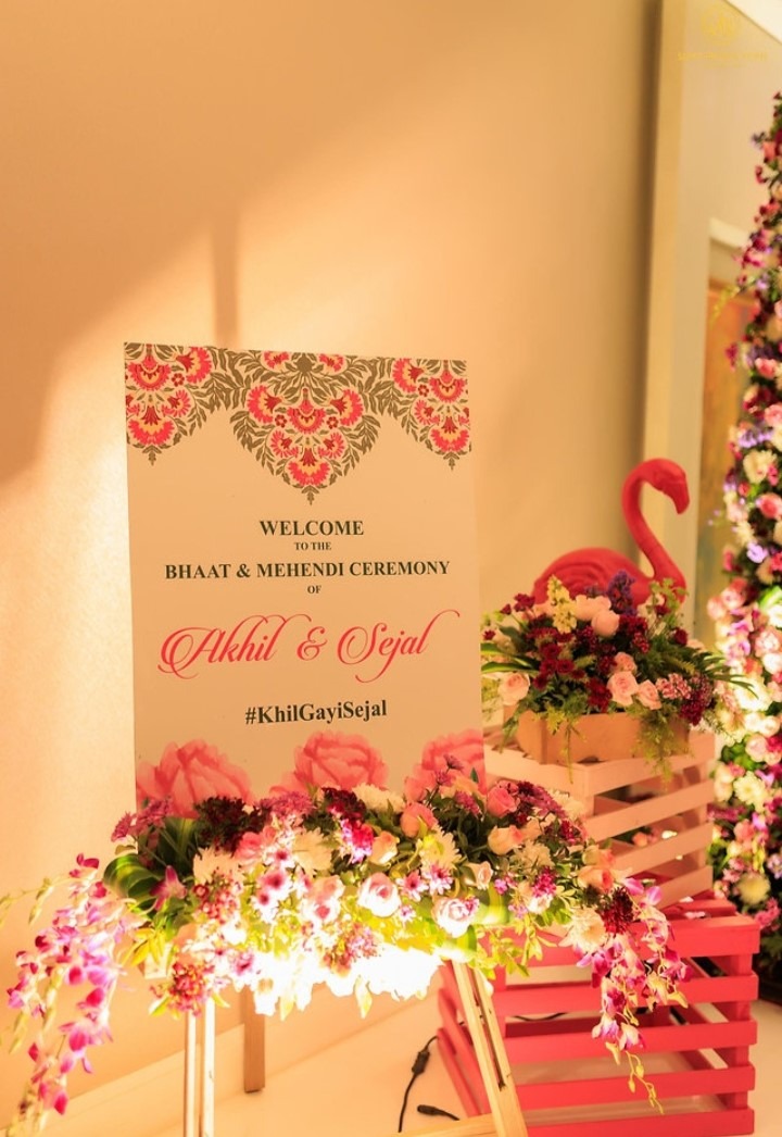 Function Signage by Geet Events