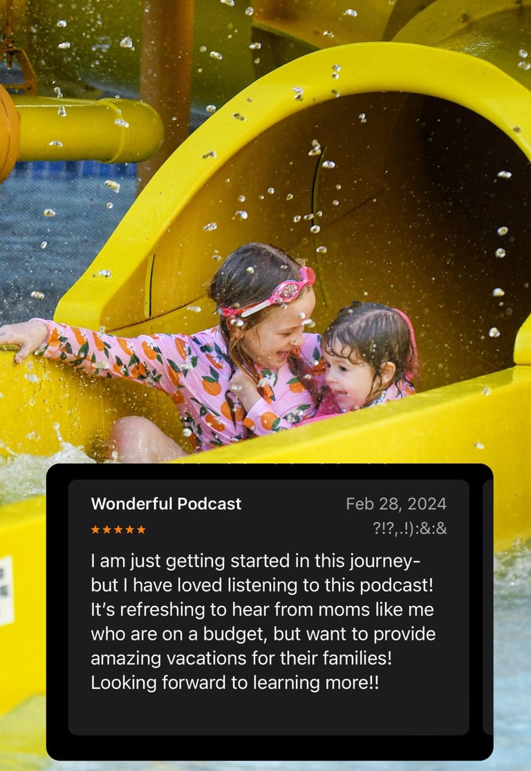 Reader review of the Wonderland on points podcast for traveling on credit card points
