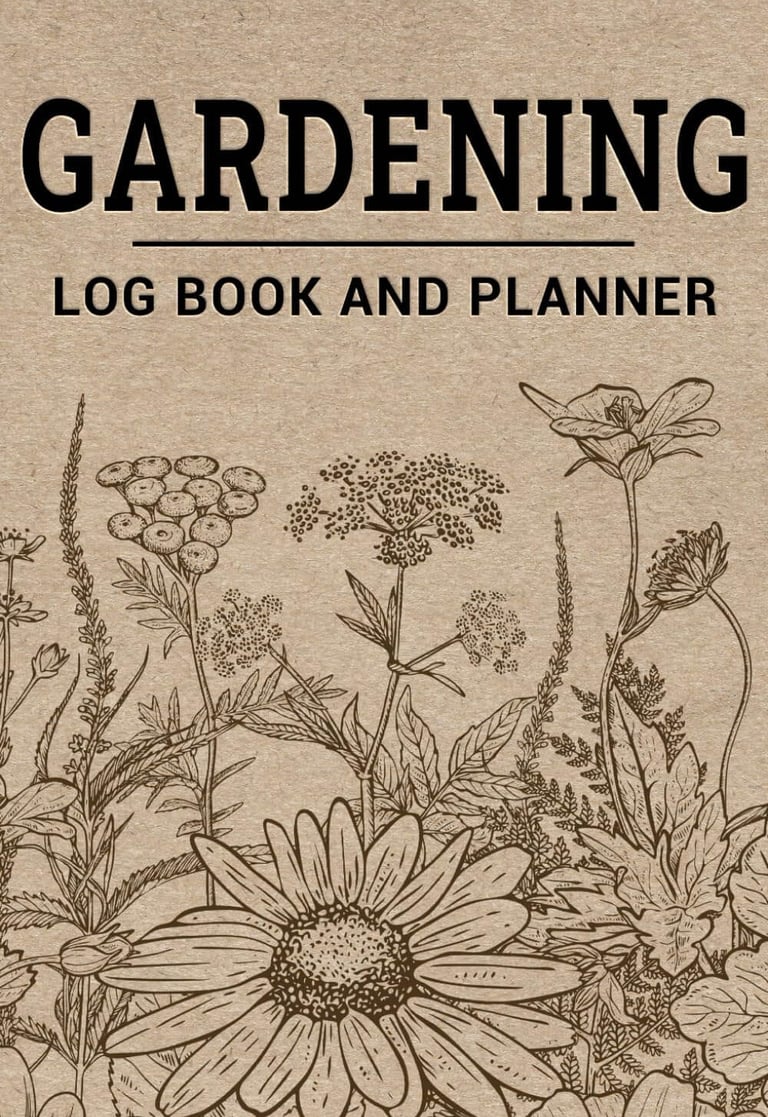 Gardening Log Book and Planner