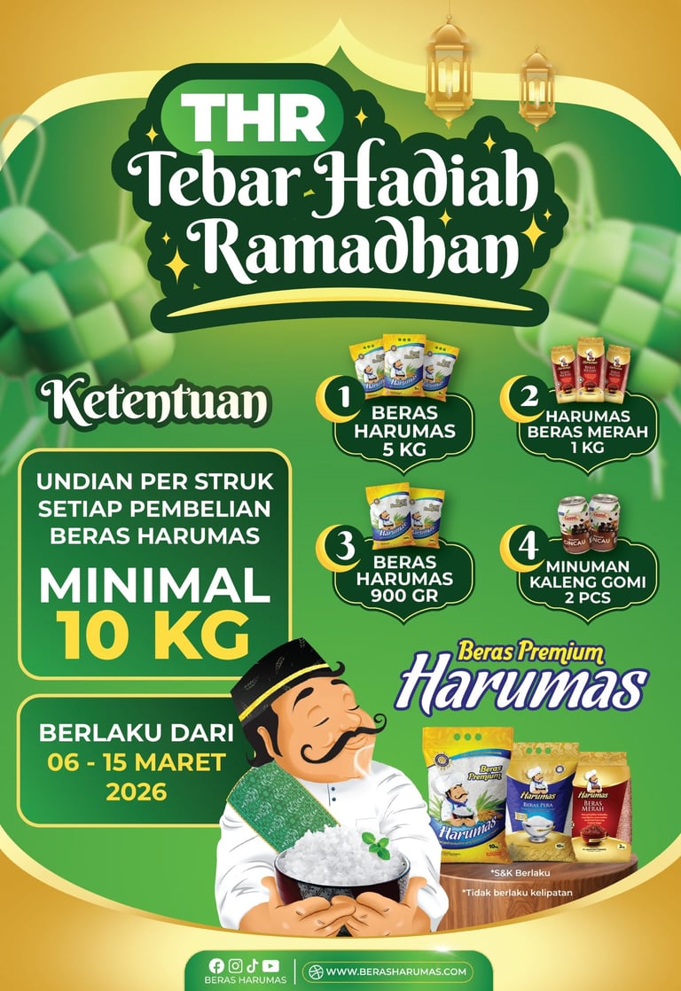 Harumas Berbagi Beras