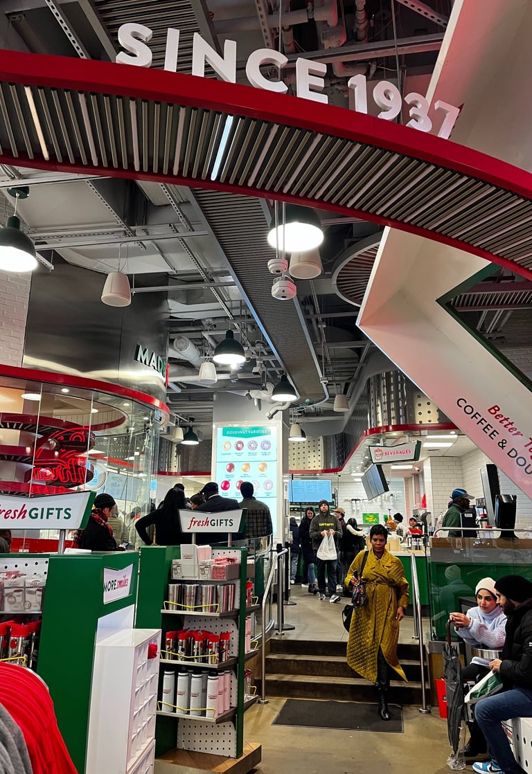 Krispy Kreme interior