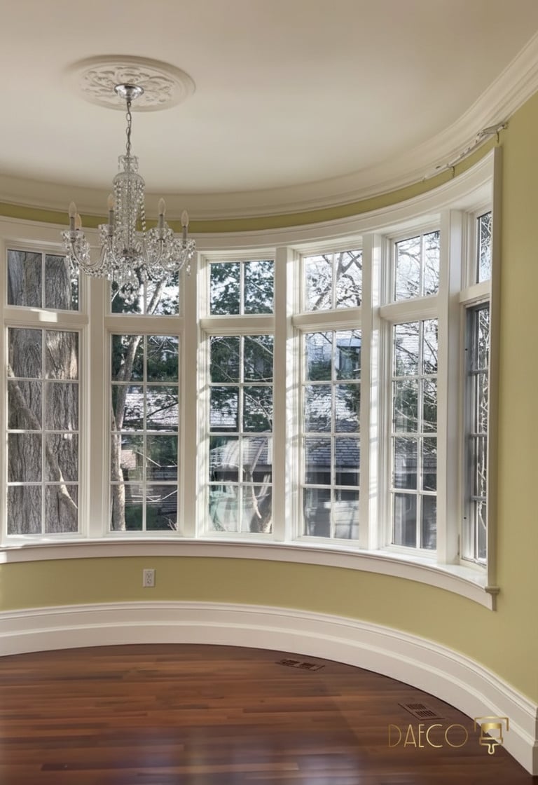 Interior of a 1938 Belcaro Denver Georgian home featuring walls painted in Benjamin Moore Spring 