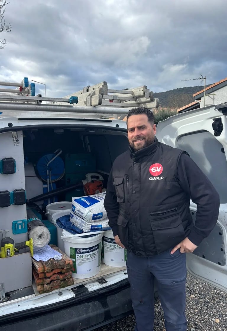 Artisan couvreur VETTER Gaetan en Ardeche et Drome