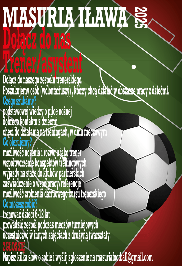 Praca Trener/asystent